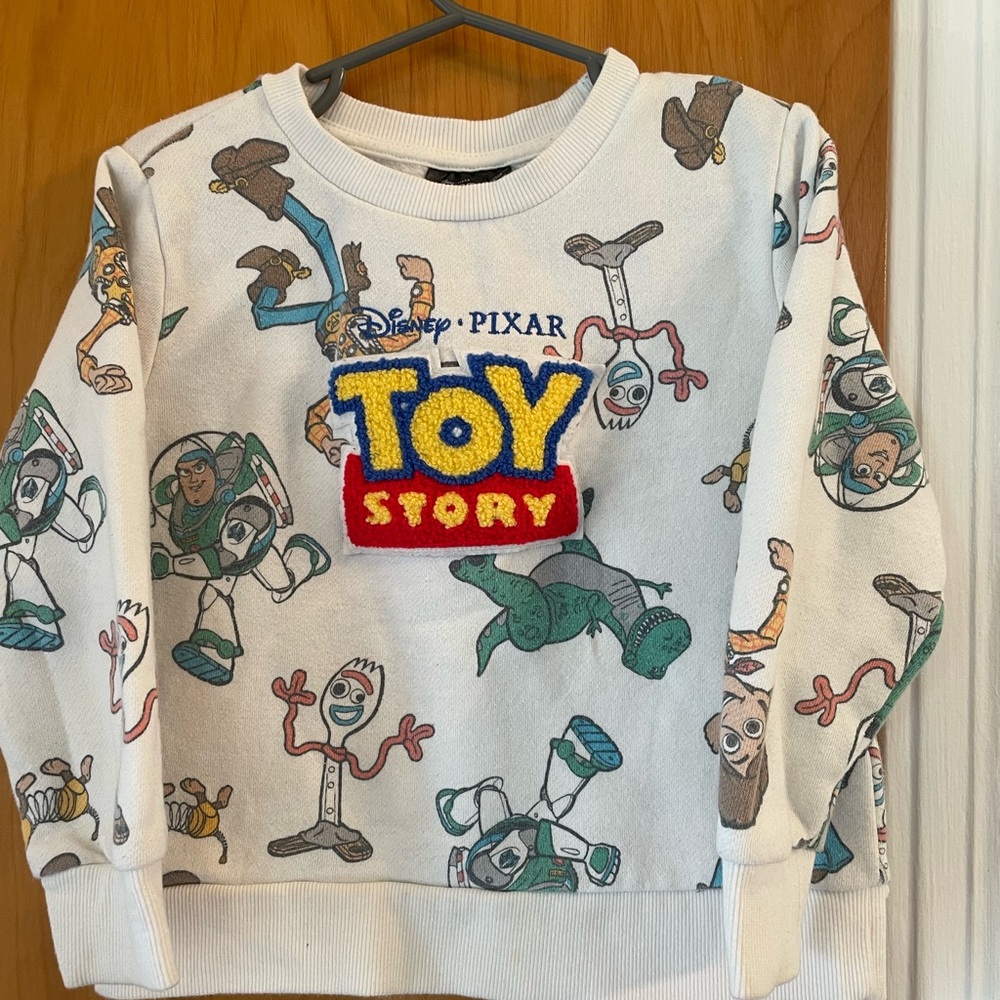 Disney Toy Story White Sweatshirt